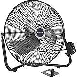 Lasko 20" High Velocity Quick Mount, Easily Converts from a Floor Wall Fan, 7 x 22 x 22 inches, Black 2264QM