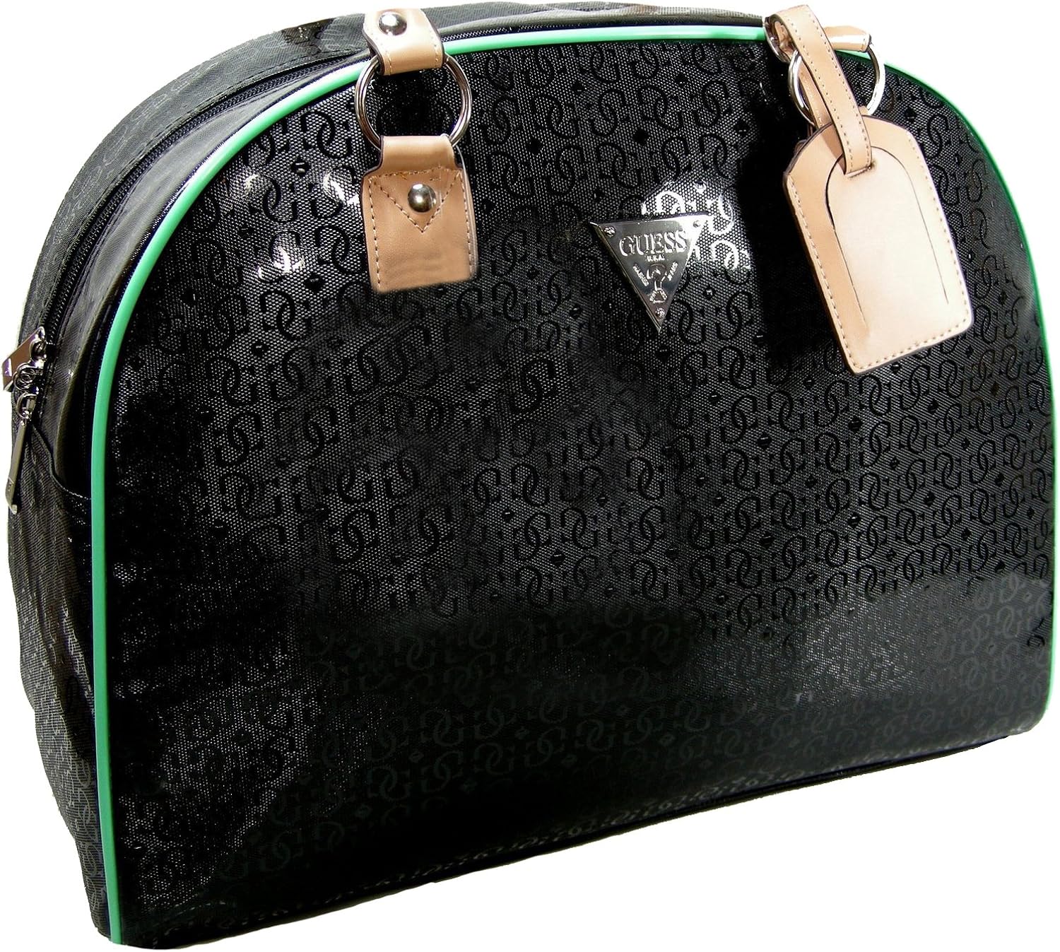 New Guess G Embossed Logo Carry On Luggage Overnight Tote