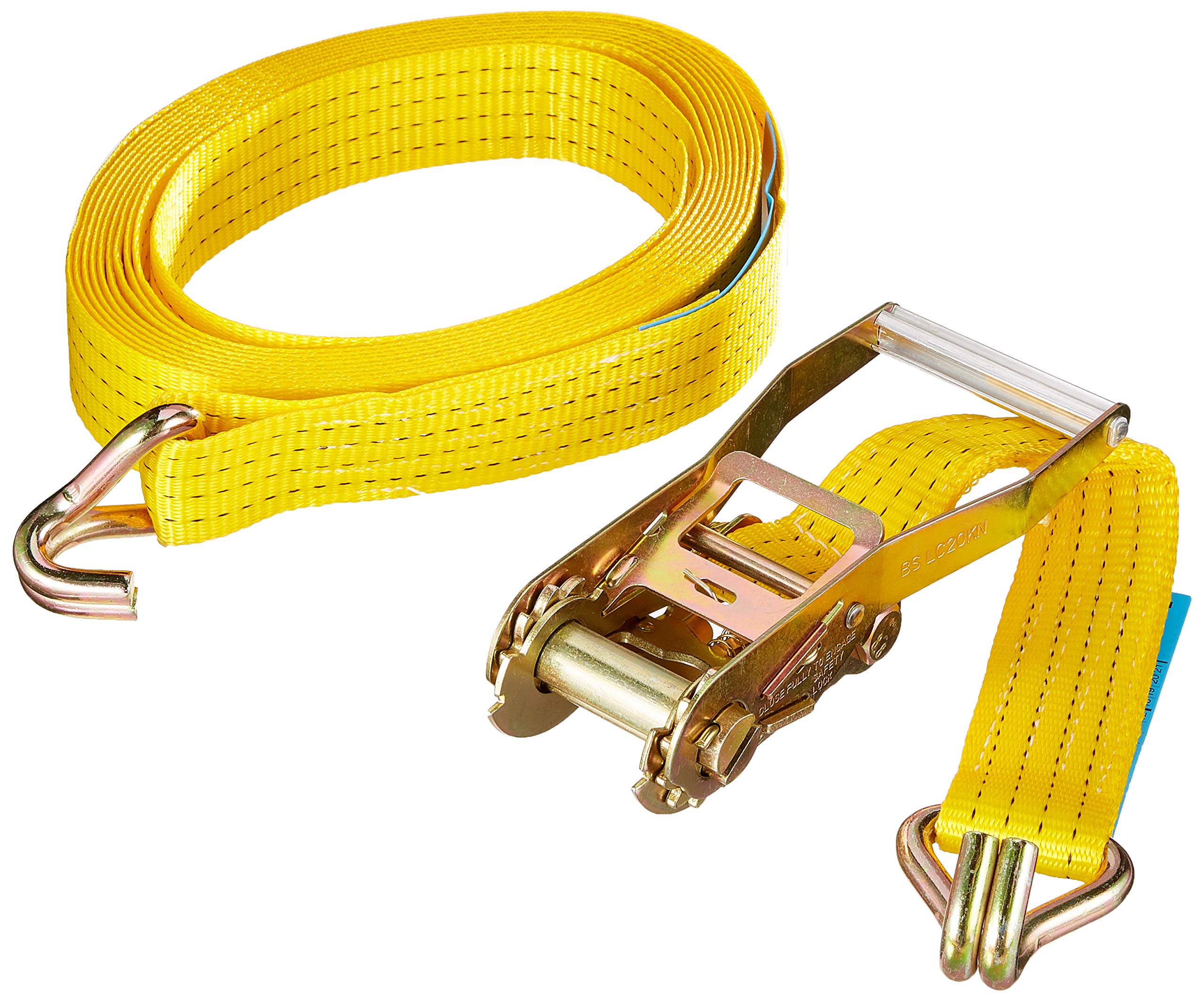 wolfcraft Ratchet Tie-Down with Hook I 3278000 I For securing, tightening and bundling