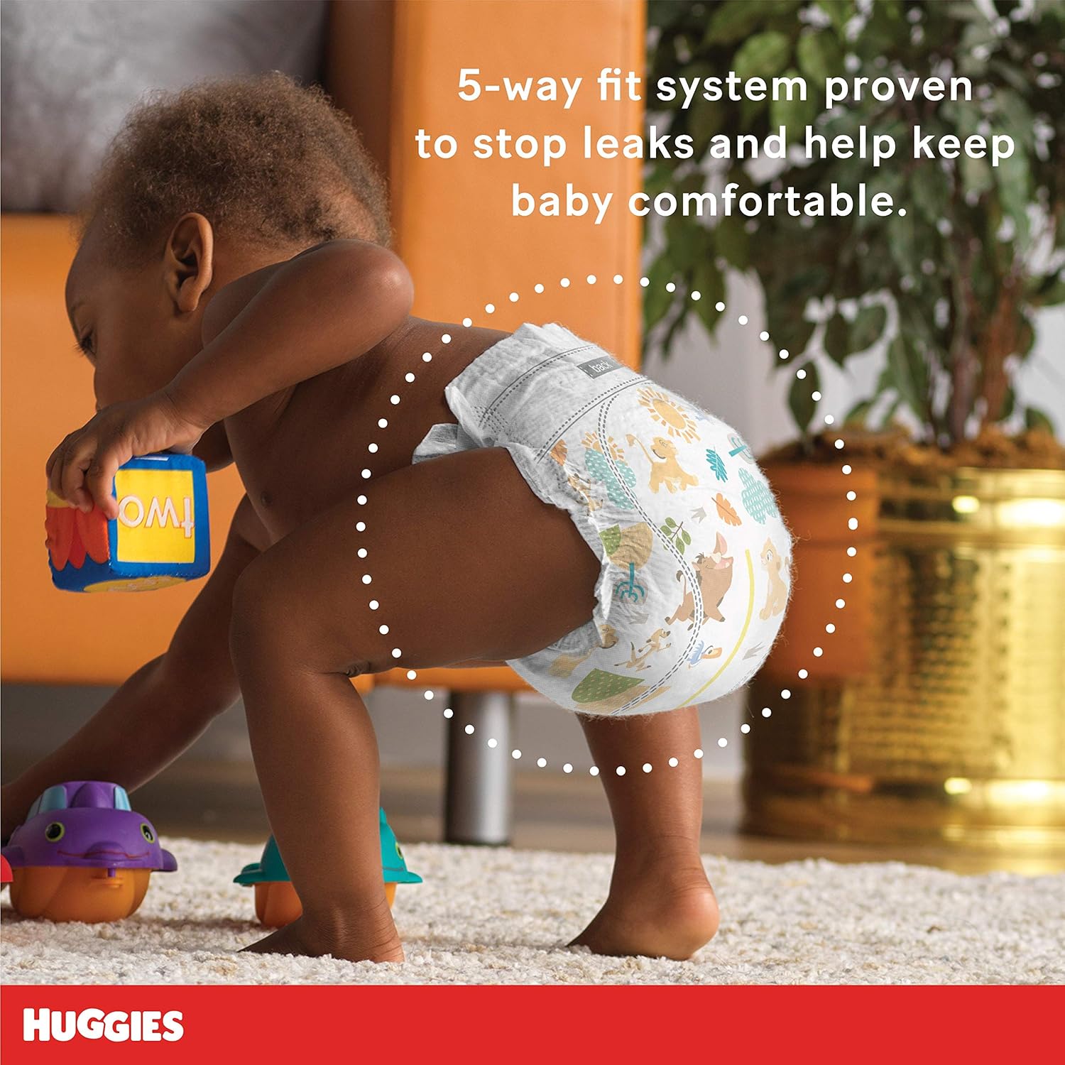 Baby Diapers Size 3, 156 Ct, Huggies Little Movers: Health & Personal Care