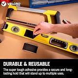 VELCRO Brand Heavy Duty Stick On Strips 50x100mm Set of 2 Black view 6