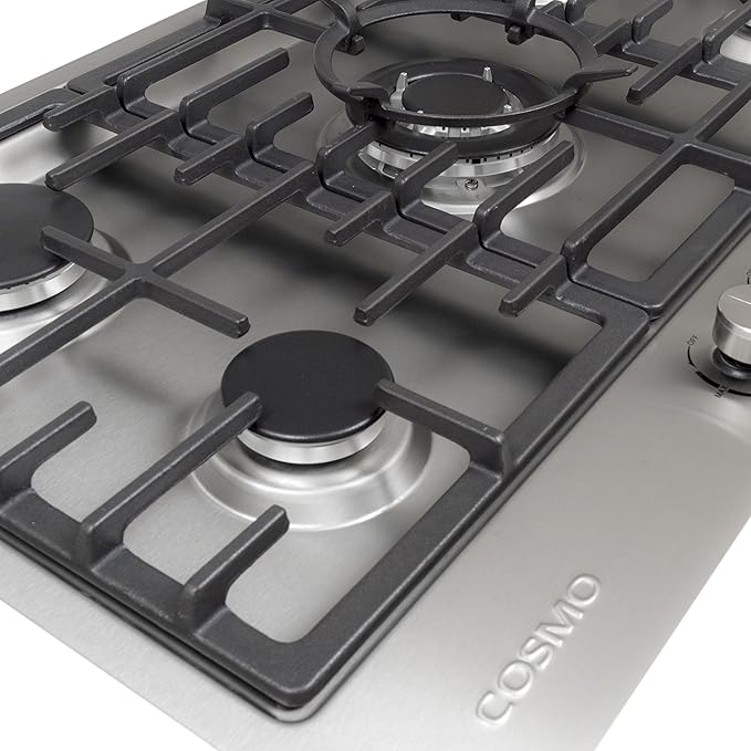 Deli Kit Dk258 A07 34 Inch Gas Cooktop Gas Hob Stovetop 5 Burners