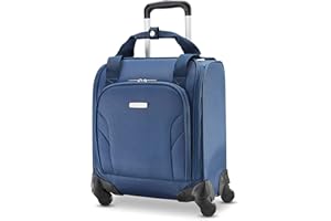 Samsonite Underseat Carry-On Spinner With USB Port, Ocean, One Size