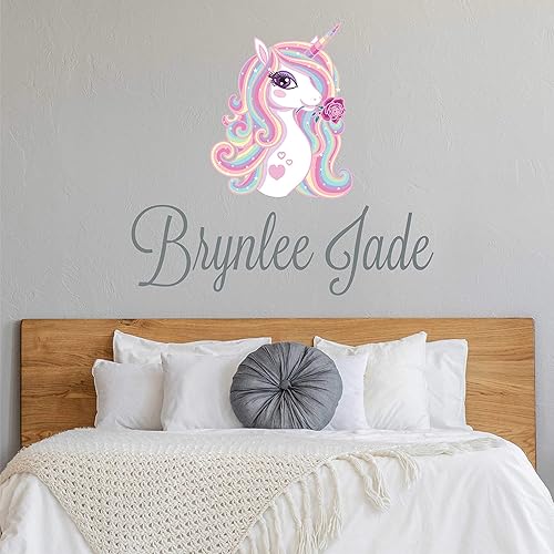 unicorn nursery wall decor