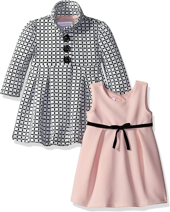 one piece dress with coat