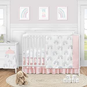 rainbow nursery bedding