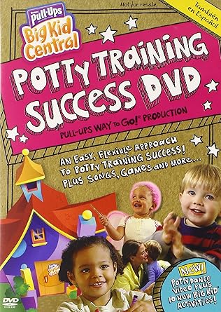 Amazon Com Pull Ups Big Kid Central Potty Training Success Dvd An Easy Flexible Approach To Potty Traing Success Plus Songs Games And More New Potty Dance Video Plus 10 New Big Kid Activities Pull