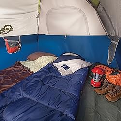 Coleman Sundome Camping Tent with Rainfly, 2/3/4/6