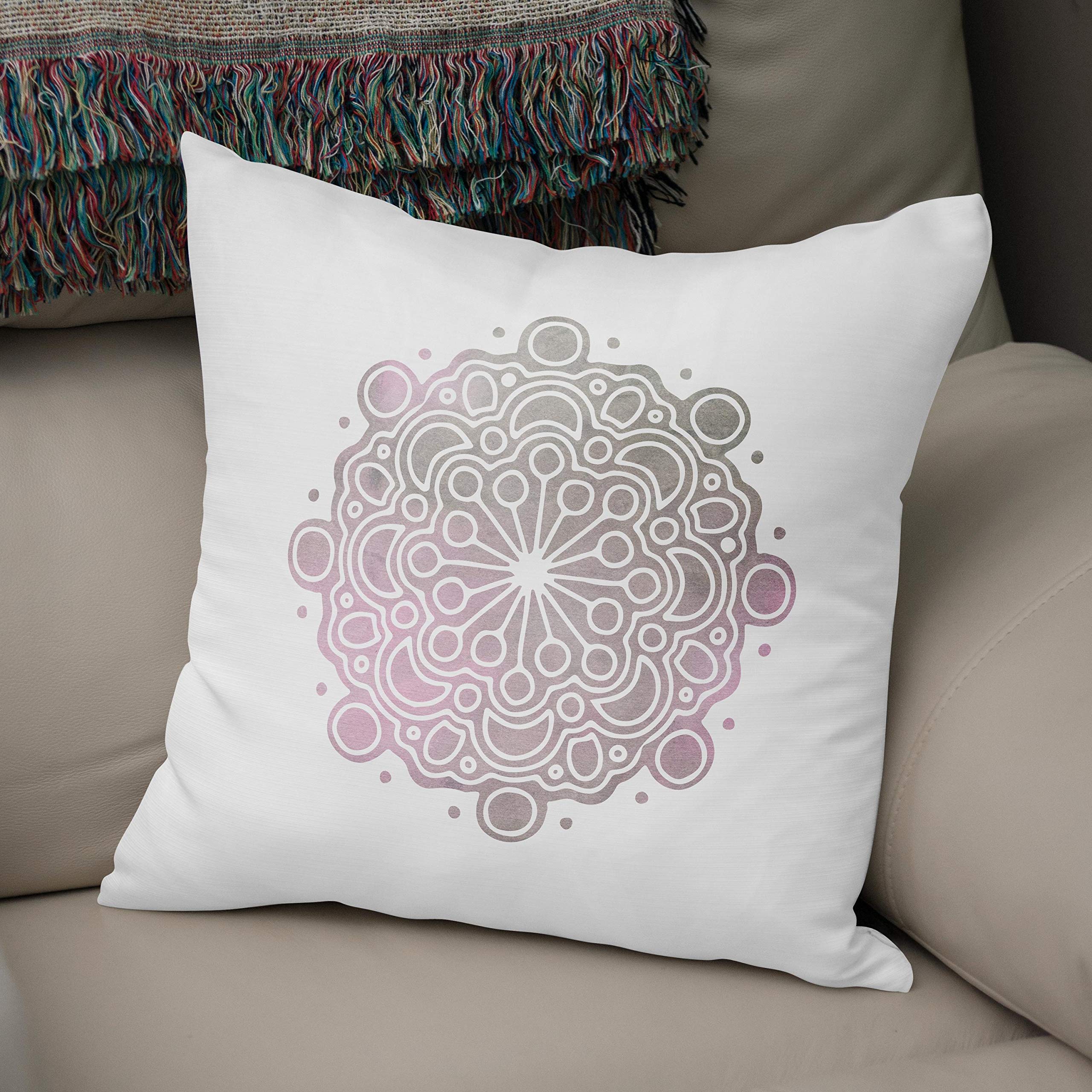 Bonamaison, Decorative Cushion Cover - 50% Cotton 50% Polyester - 43x43cm - Designed and Manufactured in Turkey