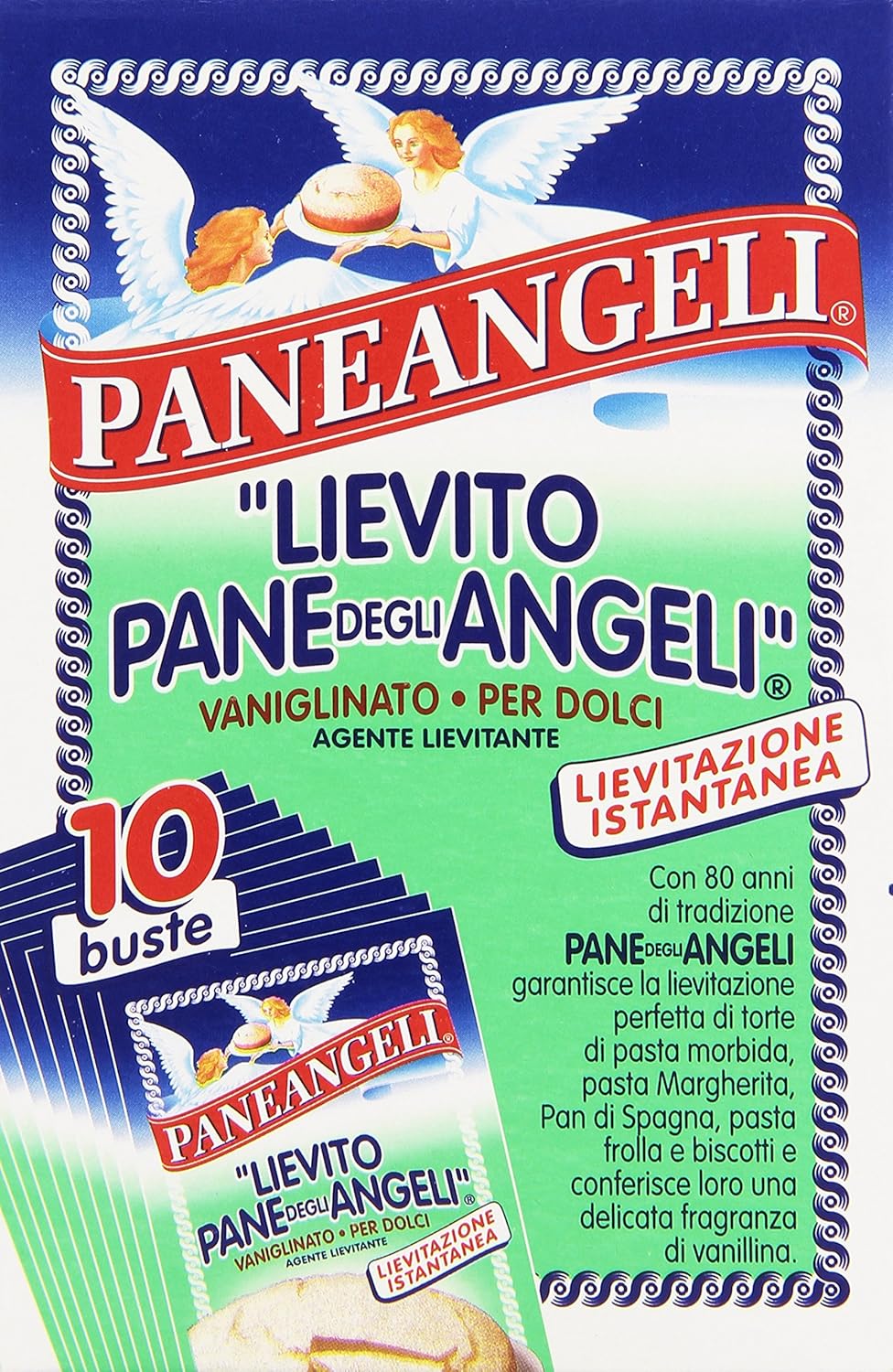 Lievito Vanigliato Per Dolci Paneangeli 10 Buste Amazon De Lebensmittel Getranke