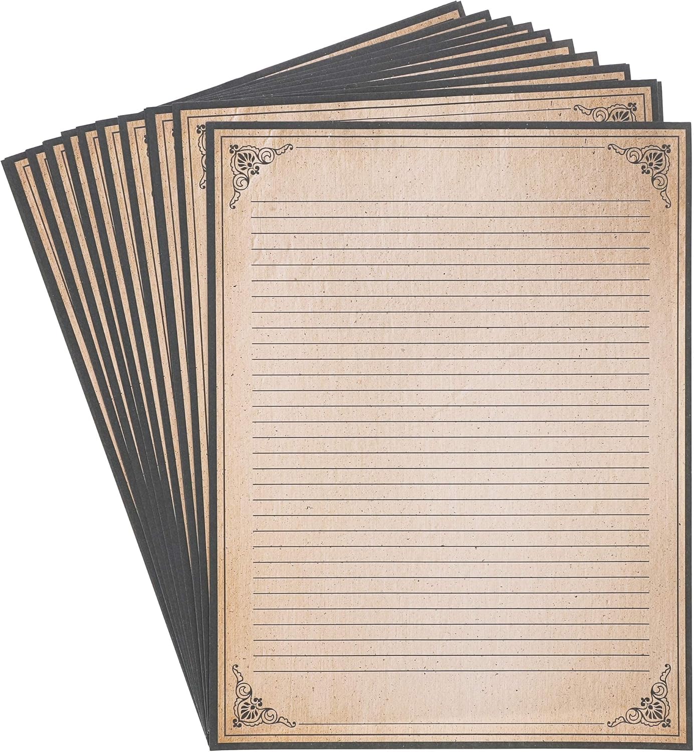 96Pack Vintage Stationery Paper Antique Style Paper Perfect for