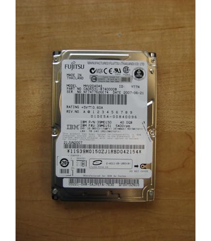 Amazon.com: Fujitsu MHV2040AH 40GB UDMA/100 5400RPM 8MB IDE 2.5