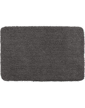 Tapis De Bain Bleu Marron Color Gray Size 80x50cm