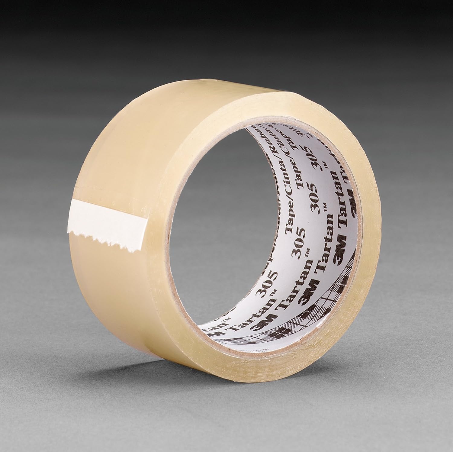 Tartan Box Sealing Tape 305, Clear, 48 mm x 100 m, 36 per case