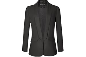 Urban CoCo Women's Office Blazer Jacket Open Front