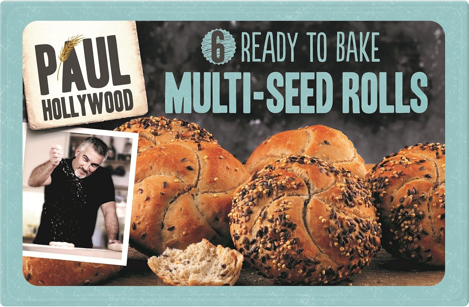 Paul Hollywood 6 Ready to Bake MultiSeed Rolls Amazon.co.uk Prime Pantry