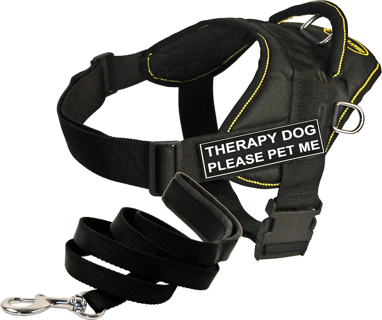 therapy dog please pet me