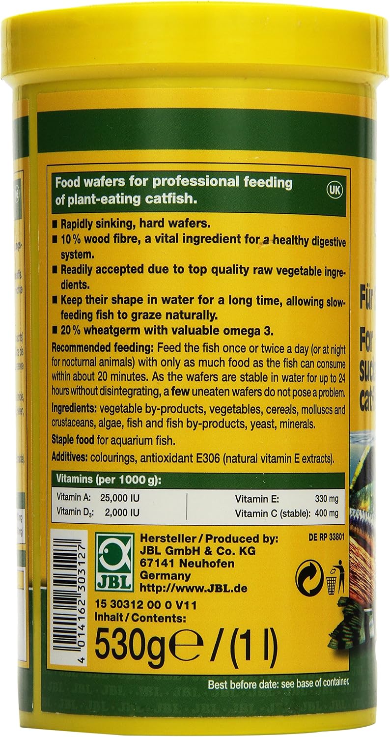 JBL NovoPleco 1 l, Main food for small and medium-sized plecos - Image 3