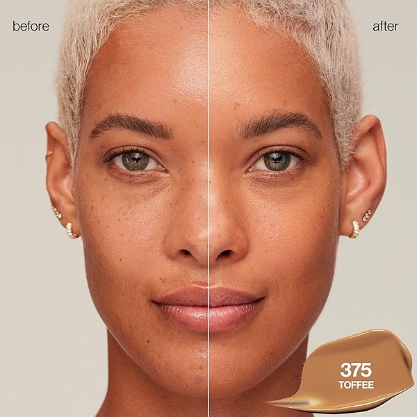 REVLON LIQUID FOUNDATION, COLORSTAY FACE MAKEUP FOR COMBINATION & OILY SKIN, SPF 15, MEDIUM-FULL COVERAGE WITH MATTE FINISH, 375 TOFFEE, 1 FL OZ