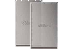 Cooute 2 Pack Dog Door Replacement Flap with Magnetic Closure, Compatible with PetSafe Freedom Dog and Cat Door PAC11-11039 Large 10 1/4" w x 17" h with 10PCS Screws