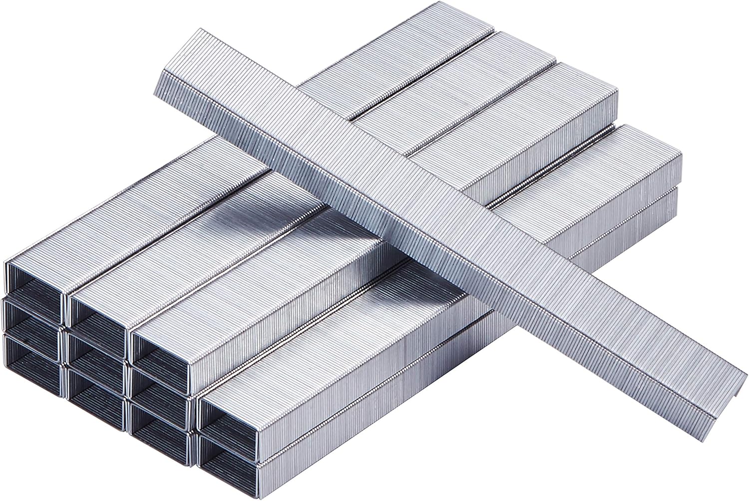 Bostitch Premium Standard Staples in Clear Plastic Box, 1/4 Inch Leg, 5, 000 Per Box (SB10) : General Purpose Staples : Office Products