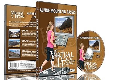 Virtuelle Spaziergänge - Alpine Bergpässe für Innen-Walking, Laufband und Radfahrtraining