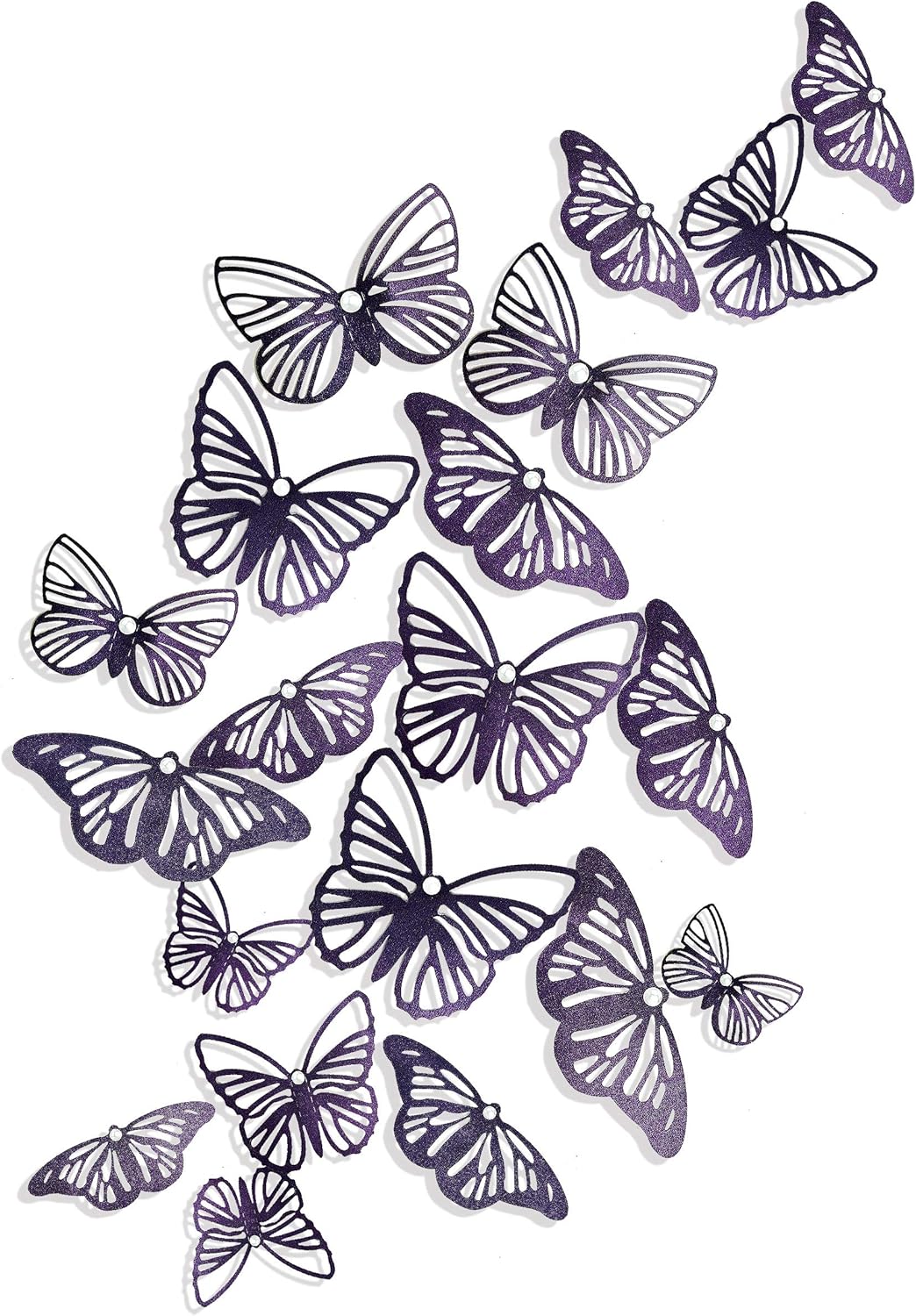 Download 36pcs Pinkblume Black Butterfly Decorations 3d Butterflies Wall Art Decals Stickers Diy Removable Paper Pearl Butterflies For Kids Room Living Room Nursery Bedroom Showcase Wall Decor Wall Stickers Baby Products Arcadiawinds Com