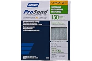9" X 11", 3X Job Pack, 20 Sheets, 150 Grit