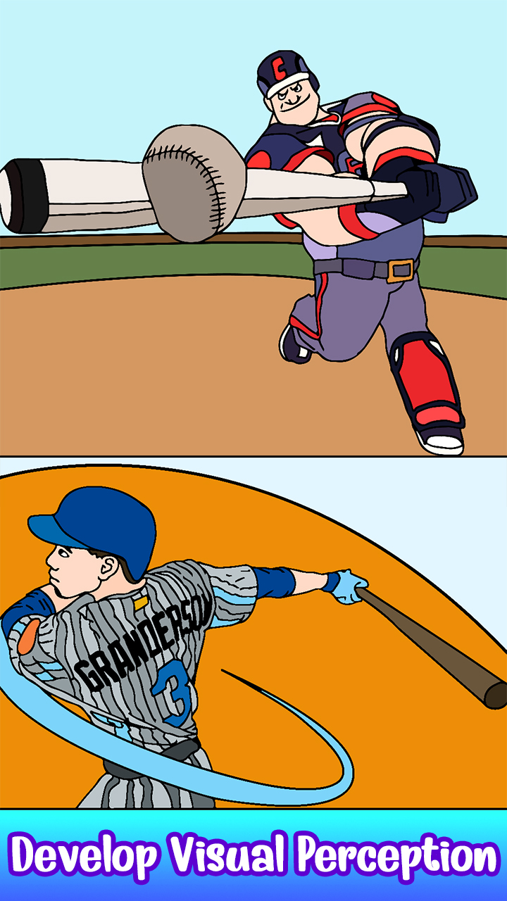 Baseball Paint by Number Sports Paint + Glitter + Crayon + Oil Paint