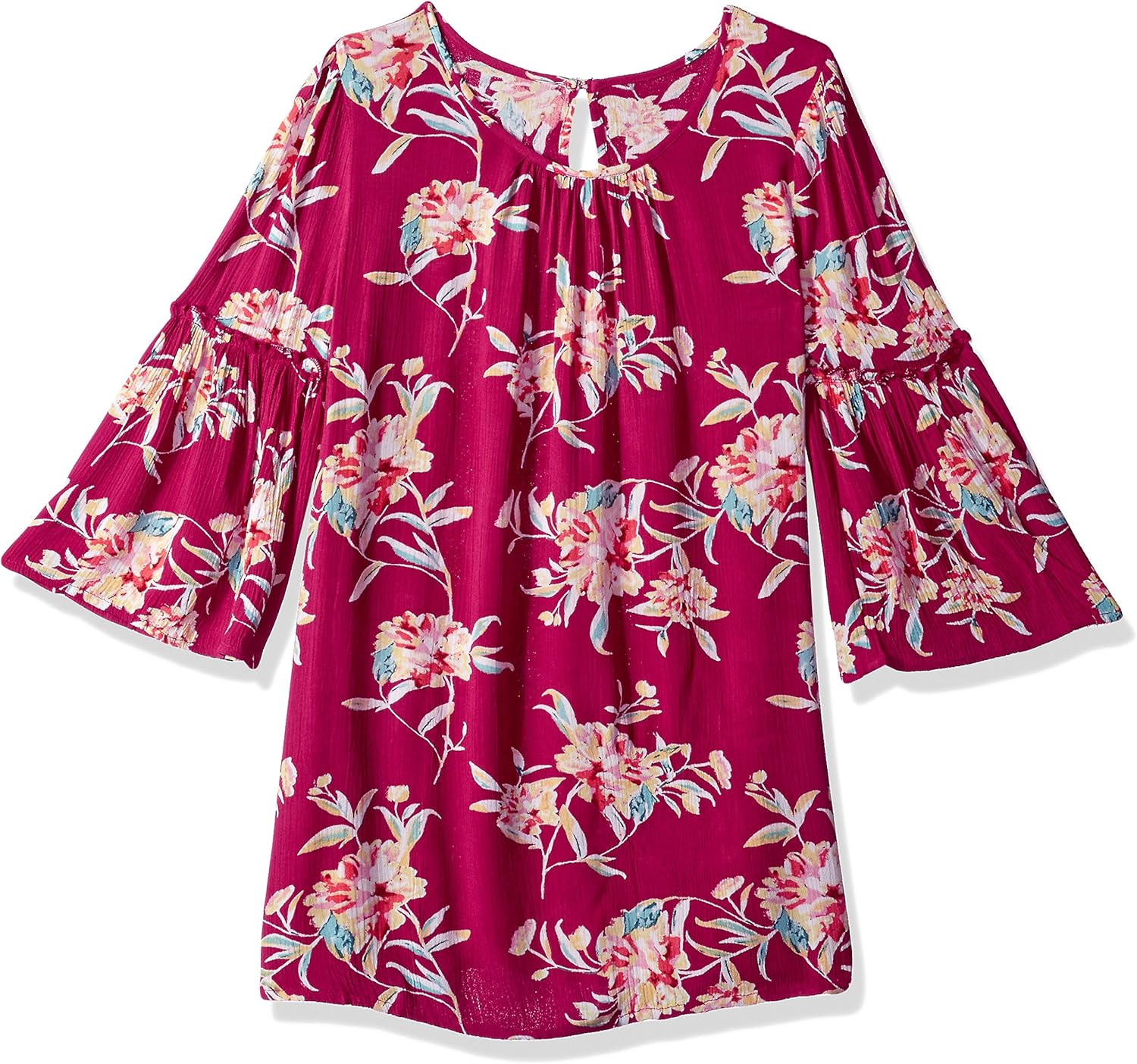 billabong red floral dress