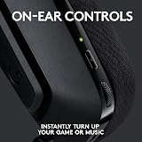 Logitech G G535 Wireless Gaming Headset Black view 7