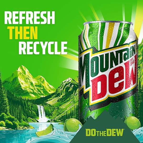 MOUNTAIN DEW 3 FLAVOR CORE VARIETY PACK (DEW, CODE RED, VOLTAGE), 12 FL OZ (PACK OF 18)