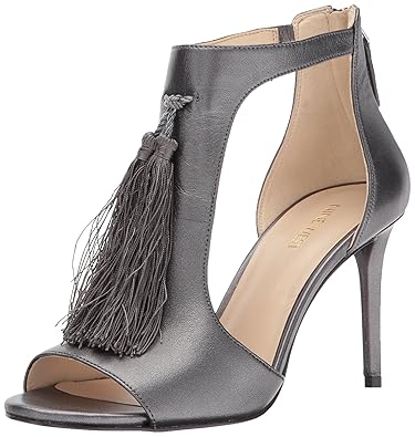 women's metallic heels