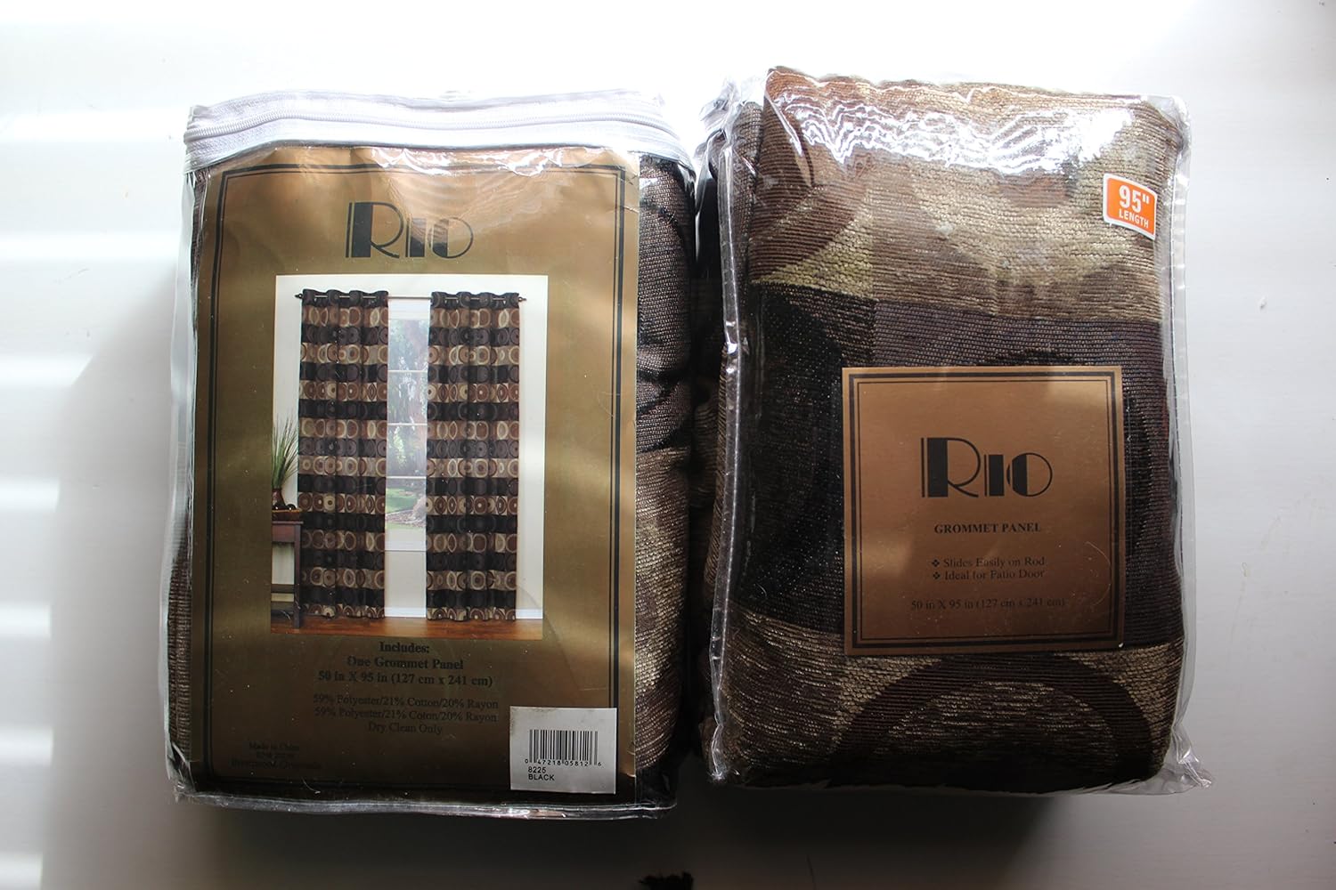 Amazon Com Brentwood Originals Rio Grommet Window Panel Curtains