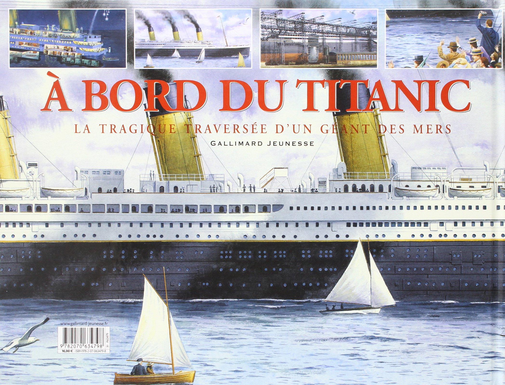 A Bord Du Titanic La Tragique Traversee D Un Geant Des Mers Albums Documentaires French Edition Kentley Eric Noon Steve Noon Steve Lauriot Prevost Claude Amazon Com Books