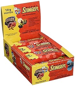 Honey Stinger Food Cherry/Almond Protein Bar (Box of 15)