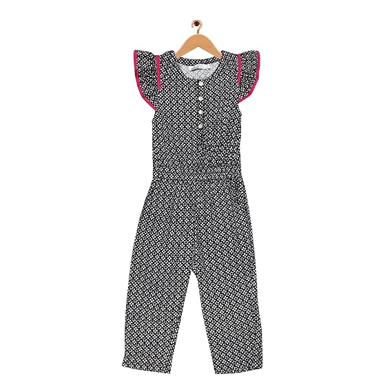 Jumpsuit in black colour Clearance