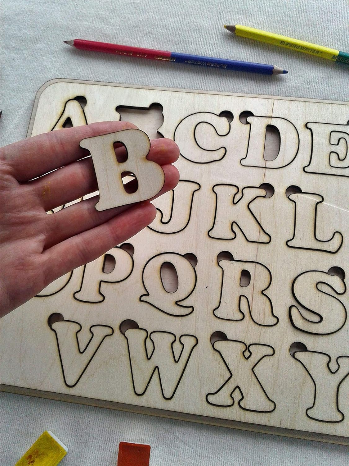 montessori alphabet puzzle