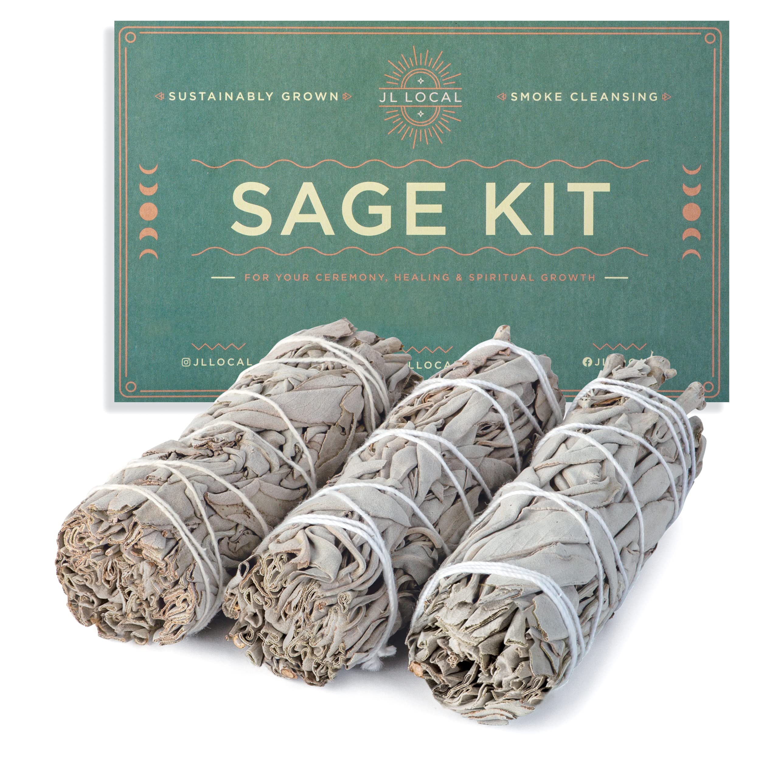 Handcrafted 4 Inch White Sage Sticks