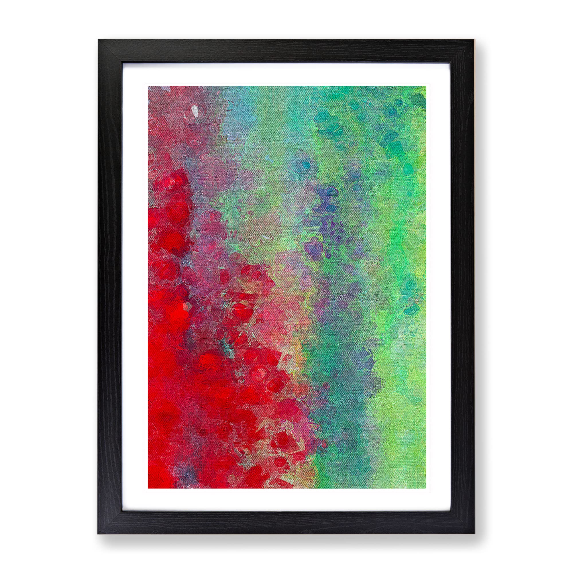 Escape The Future Abstract Framed Print | A4 Black Framed Wall Art | Ready to Hang | Abstract Fantasy Picture | Living Room Bedroom Lounge Office