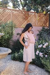 Ergobaby Embrace Baby Carrier Newborn Front Inward Blush Pink view 8