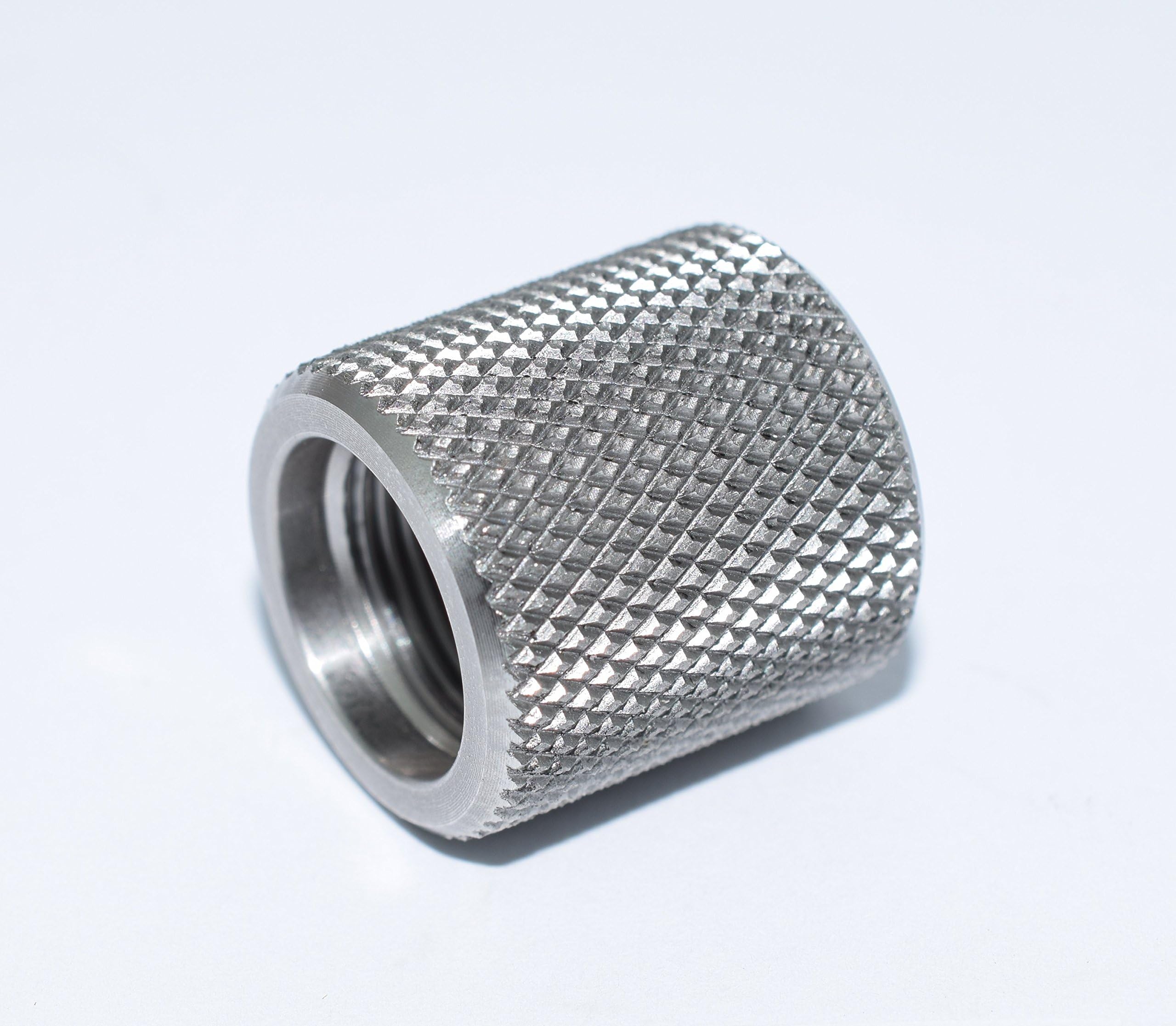 1/2" x 28 Thread Protector .750 Long .740 Dia. Stainless #3041