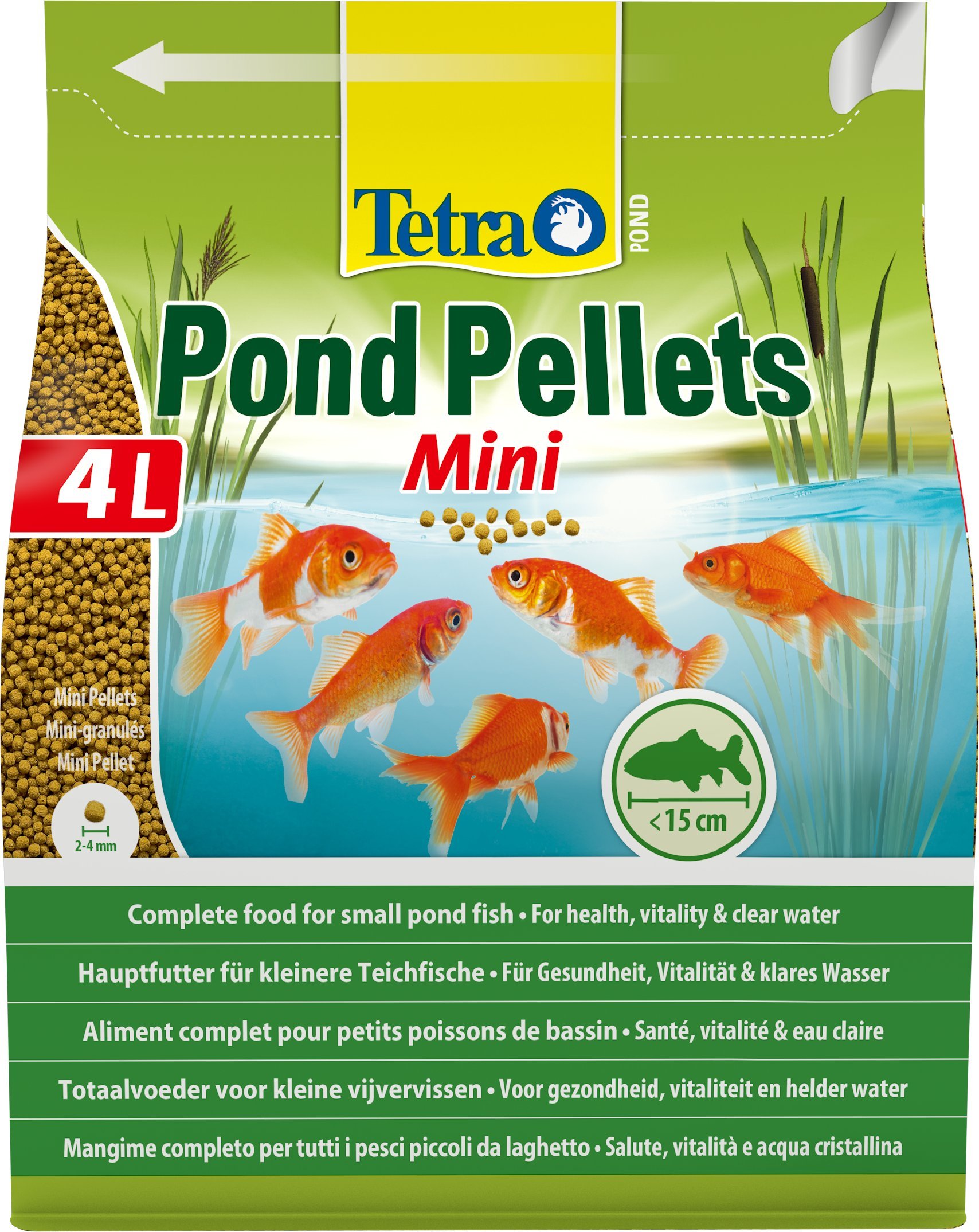 tetra mini pond pellets
