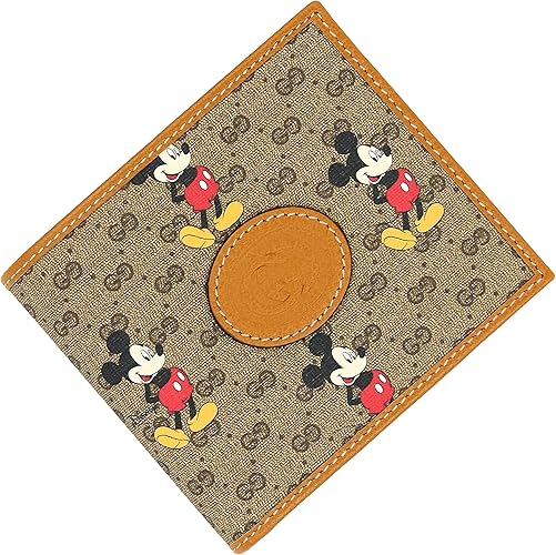 Amazon Gucci グッチ メンズ 財布 二つ折り Disney X Gucci ミッキーマウス コラボ ディズニー メンズ 二つ折り財布 Hwubm 8559 並行輸入品 Gucci グッチ 財布