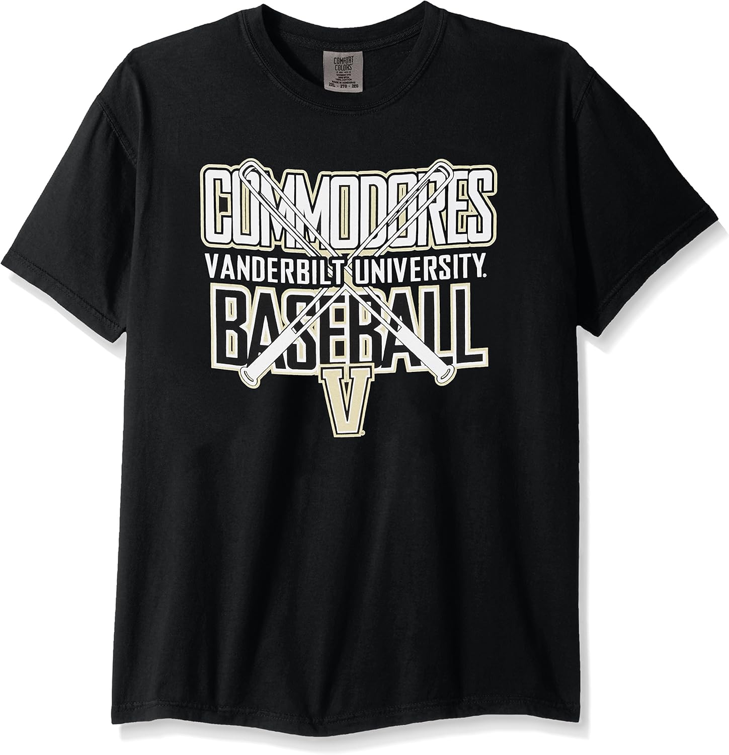 NCAA Vanderbilt Commodores Baseball Bats Short Sleeve