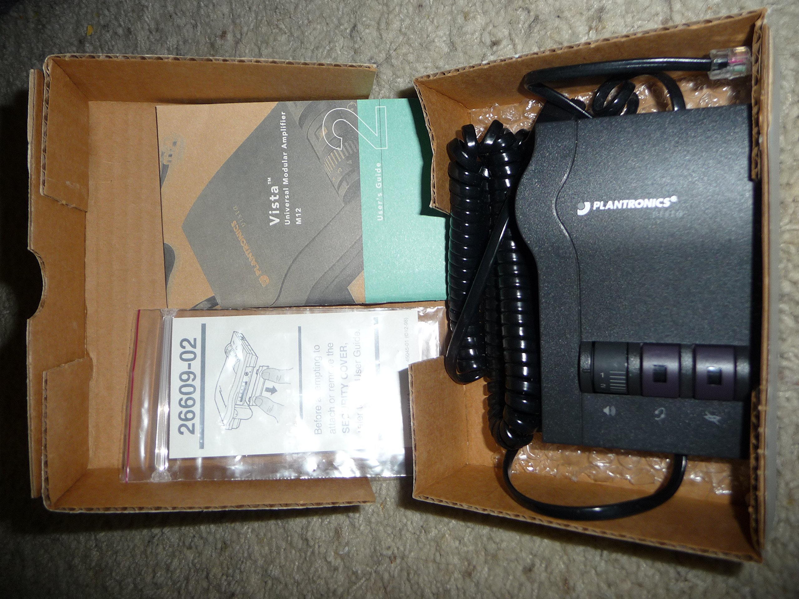 Plantronics M12 Vista Amplifier