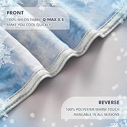EMME Cooling Blanket Twin Size (60"x80"), Q-Max 0.5