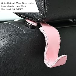 Amooca Car Seat Headrest Hook Universal Vehicle