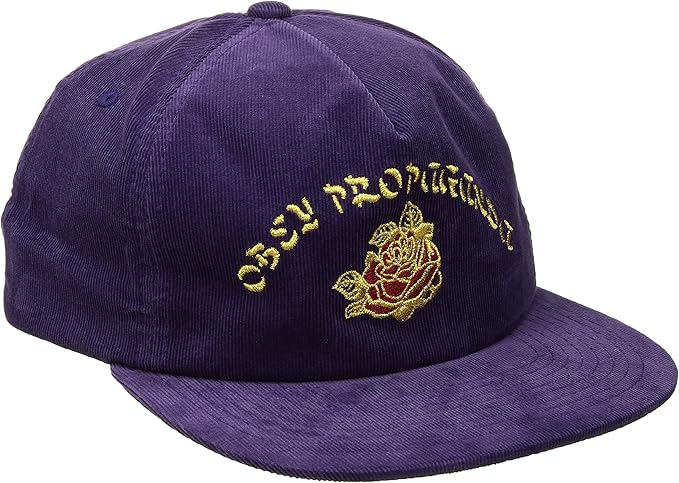 obey corduroy hat