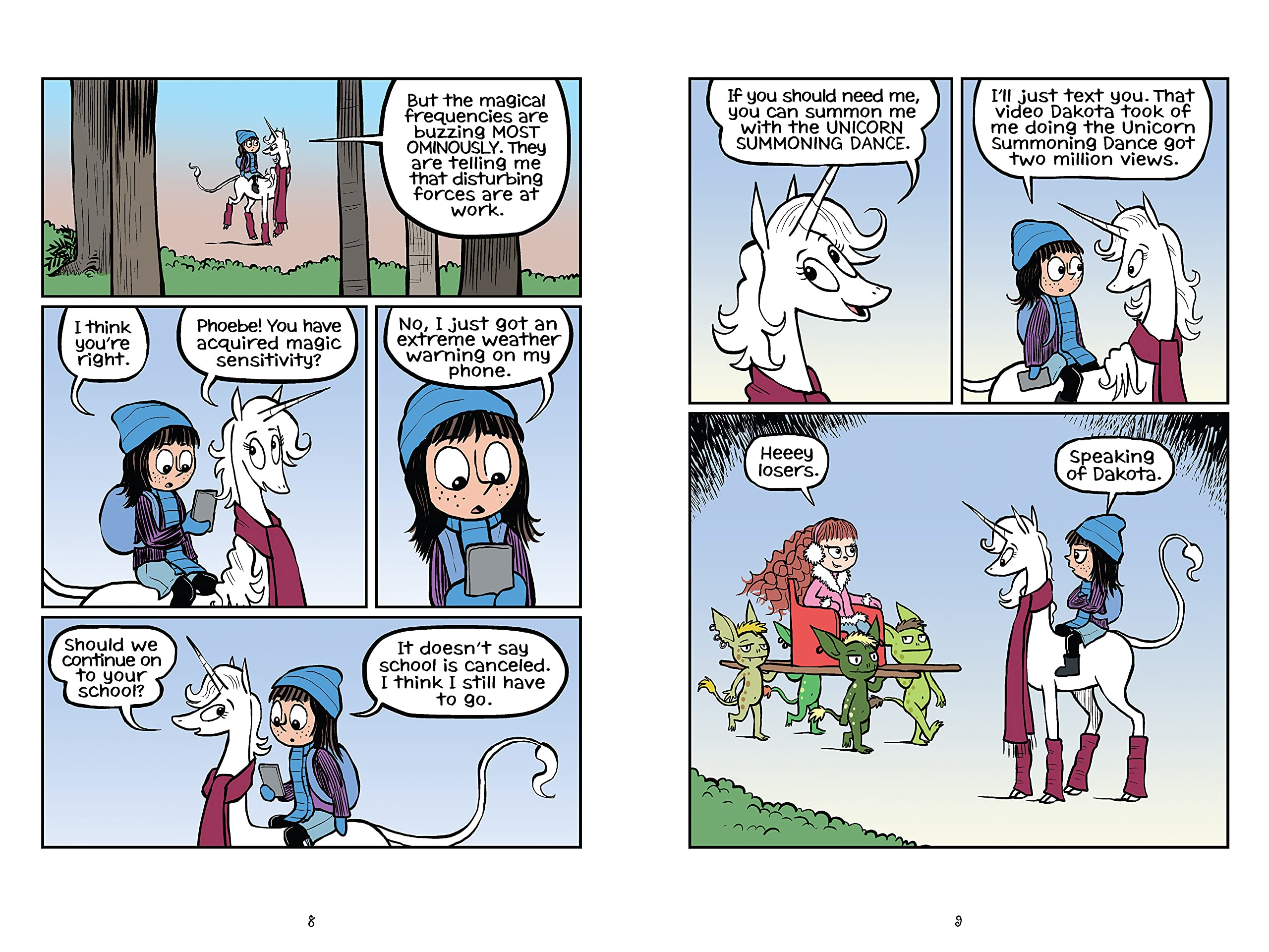 Phoebe and Her Unicorn in the Magic Storm (Volume 6)